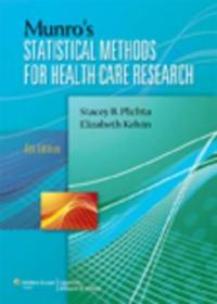 现货 Munro'S Statistical Methods For Health Care Research [9781451115611]