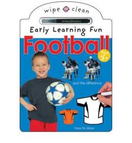 现货Football (Wipe Clean Early Learning Fun)[9781849153935]