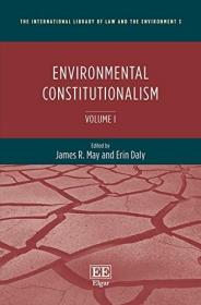 现货Environmental Constitutionalism[9781784711689]