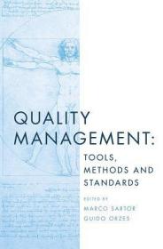 现货Quality Management: Tools, Methods and Standards[9781787698048]