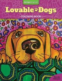 现货Lovable Dogs Coloring Book[9781497201675]