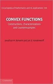 现货 Convex Functions: Constructions, Characterizations and Counterexamples (Encyclopedia of Mathema [9780521850056]