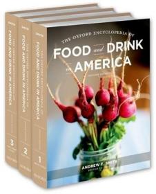 现货 The Oxford Encyclopedia Of Food And Drink In America[9780199734962]