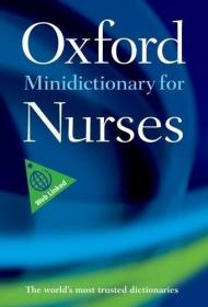 现货Oxford Minidictionary for Nurses[9780199695515]