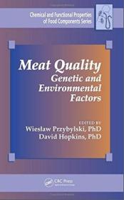 现货Meat Quality: Genetic and Environmental Factors[9781482220315]