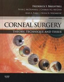 现货 Corneal Surgery: Theory, Technique and Tissue [With DVD][9780323048354]