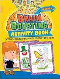 现货Brain Boosting Activity Book: Match the Pair, Find the Difference, Maze, Crossword, Dot-to-Dot (6+ Yrs)[9789350896525]