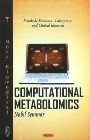 现货 Computational Metabolomics [9781617616082]