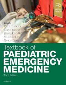 现货 Textbook of Paediatric Emergency Medicine[9780702073052]