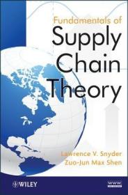 现货Supply Chain Theory[9780470521304]