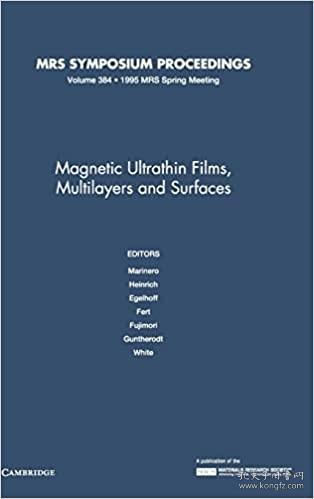 MagneticUltrathinFilmsMultilayersandSurfaces