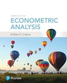 现货Econometric Analysis[9780134461366]