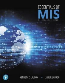 现货Essentials of MIS[9780134802756]