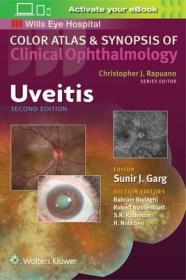 现货 Uveitis (Color Atlas and Synopsis of Clinical Ophthalmology)[9781496363008]