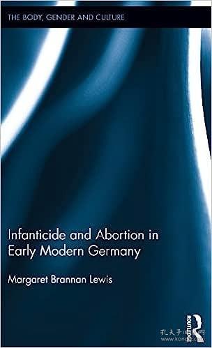 现货Infanticide and Abortion in Early Modern Germany[9781848935549]