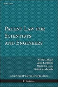 现货Patent Law for Scientists and Engineers[9781522149989]