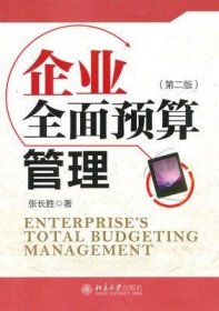 二手正版满16元包邮 企业全面预算管理 第二版  张长胜 北京大学 9787301174807