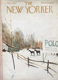 可议价 The New Yorker   January 6 1962 The 新建 Yorker   January 6 1962 8000070fssf