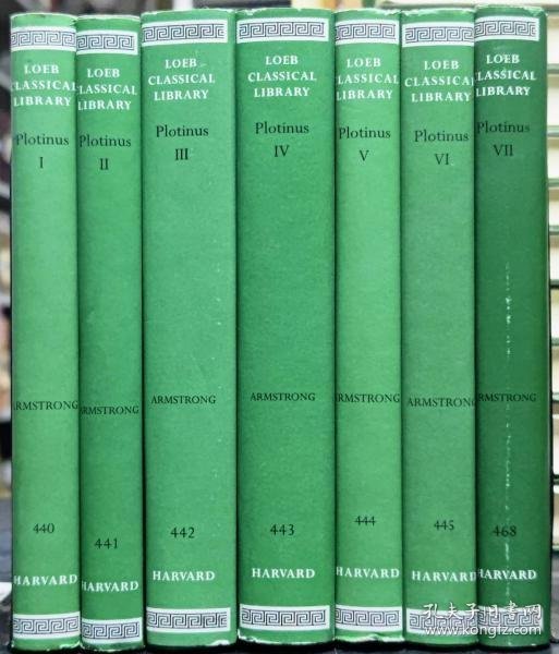 可议价 可零售 可整批 PLOTINUS ： LOEB CLASSICAL LIBRARY 全7巻揃い PLOTINUS ： LOEB CLASSICAL LIBRARY 全7卷齐 12042150（日本发货。可代寻代购）