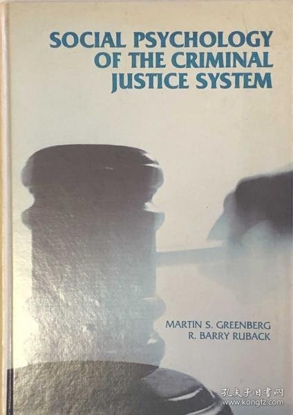 可议价 Social Psychology of the Criminal Justice System Social Psychology of the Criminal Justice 系统，系统 8000070fssf