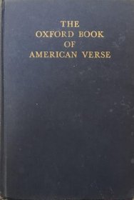 可议价 The Oxford Book of American Verse The Oxford Book of American Verse 8000070fssf