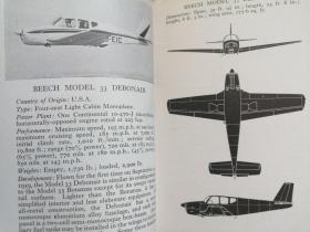 The Observer's Book of AIRCRAFT《观察家报》飞机志(1961年英文原版书，硬精装，271幅黑白飞机老照片，一页一图、飞机结构简图；前后衬页英文签名、简笔画、藏书章，品好！