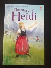 The story of Heidi 海蒂的故事（儿童绘本，32开英文原版彩印）