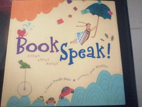 英文原版儿童绘本：Book Speak!书上说的  (12 开硬精装彩印，品好)