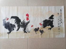 （终身保真）公丕炎 国画 136x68cm作品 议价 
公丕炎，山东泰安市人，版画家，中国画画家。高级美编，山东省国家一级美术师，中国美协会员，中国版画家协会会员，中国美术网第一届艺术委员理事，山东美术家协会理事副秘书长.山东画院 高级画师，泰安市美协主席，山东新闻美术家协会副主席，中国地方报研究会新闻美术委员会副主任兼秘书长，北京燕京书画院名誉院长，泰山国画研究院名誉院长。