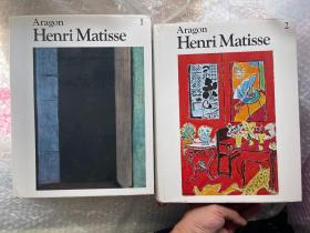 Henri Matisse, roman (全两册）英文版 带布面函盒 现货