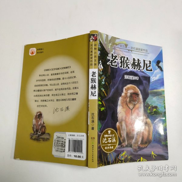 动物小说王国·沈石溪获奖作品·老猴赫尼