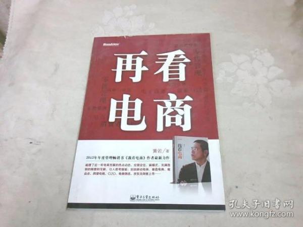 再看电商：2013年年度管理畅销书《我看电商》黄若最新力作