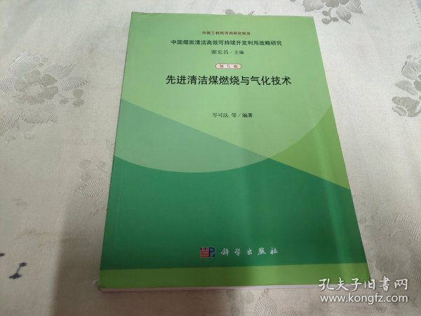 中国煤炭清洁高效可持续开发利用战略研究（第5篇）：先进清洁煤燃烧与气化技术