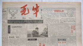 《毛牛》报，1994年10月28日——12月28日，第二、三期，山西太原毛牛会社