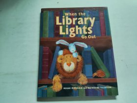 英文绘本：When the Library Lights Go Out