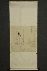 谢振瓯人物画 保真 1944年3月生，浙江省温州市人。曾供职于陕西国画院。现为中国美术家协会会员，中国工笔画学会副会长，福建省美术家协会副主席，福州市文联副主席，福州画院院长。享受国务院特殊津贴专家，一级美术师。