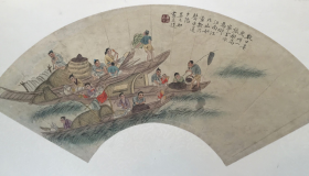 吴友如（约1840～1893年），清末画家。名嘉猷，字友如，别署猷，江苏元和（今吴县）人。工人物、肖像，以卖画为生，曾应徵至北京，为宫廷作画。咸丰间避兵定居上海。中国时事新闻风俗画开创者，中国近代美术史上有重要影响的画家，曾文《点石斋画报》，设有“吴友如画室”，独创《飞影阁画报》。