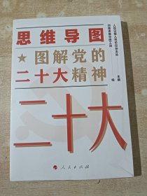 思维导图 图解党的二十大精神（全新未拆封）