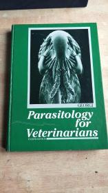 英文原版 精装 PARASITOLOGY  FOR VETERINARIANS