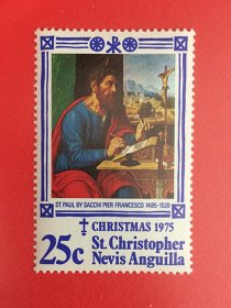 圣克里斯托弗和尼维斯1975 萨基.弗朗西斯科画作©圣徒保罗 1全