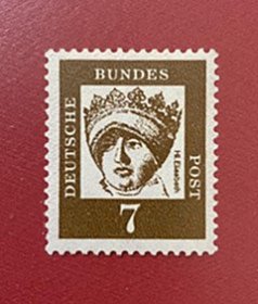 德国1961 图林根的伊丽莎白{匈牙利的聖伊丽莎白}  1全