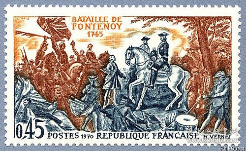 法国1970 法兰西历史系列©丰特努瓦战役  1全