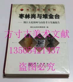 枣林岗与堆金台 荆江大堤荆州马山段考古发掘报告 湖北省荆州博物馆 编科学出版社1999精装