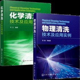 物理+化学清洗技术及应用实例 2册 清洗方法技术应用教程书籍 声波清洗高压水射流激光清洗技术