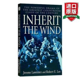 Inherit the Wind 英文原版 向上帝挑战 英文版 进口英语原版书籍