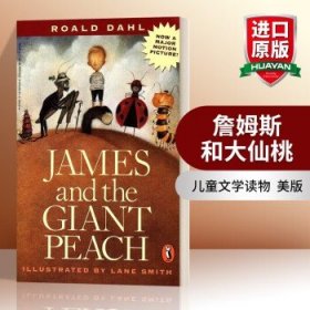 James And The Giant Peach 英文原版 詹姆斯和大仙桃 美版 儿童文学读物 英文版 进口英语原版书籍