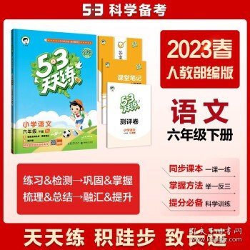 53天天练 小学语文 六年级下 RJ（人教版）2017年春