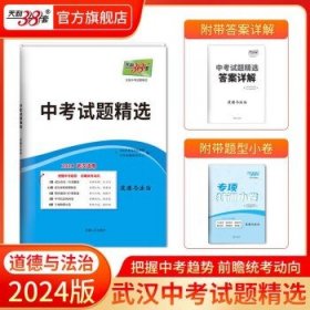 【武汉专版】天利38套2024新中考  政治