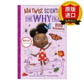 英文原版 Bug Bonanza!Ada Twist ScientistThe Why Files 04 小科學(xué)家艾達系列4 蟲類大豐收 兒童科普繪本 進口英語原版書籍