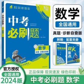 2024版中考必刷题 中考复习资料 数学